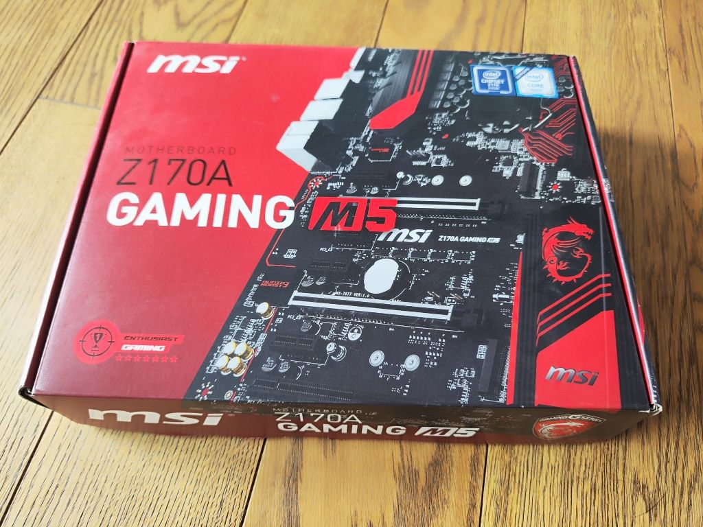 Płyta Z170A + procesor i5 6600K + DDR4 32Gb + chłodzenie wodne H110