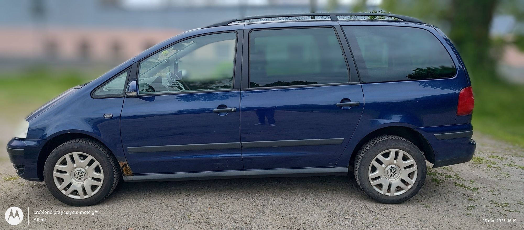 VW Sharan 1.9 TDI Automat • Jeździ  • Do poprawek • 7 os