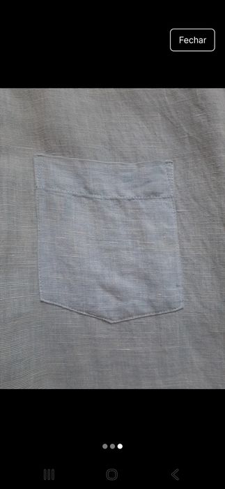 Camisa de manga curta