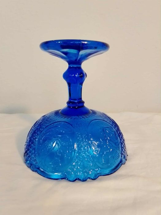 Cukiernica medaliony Ząbkowice kobalt