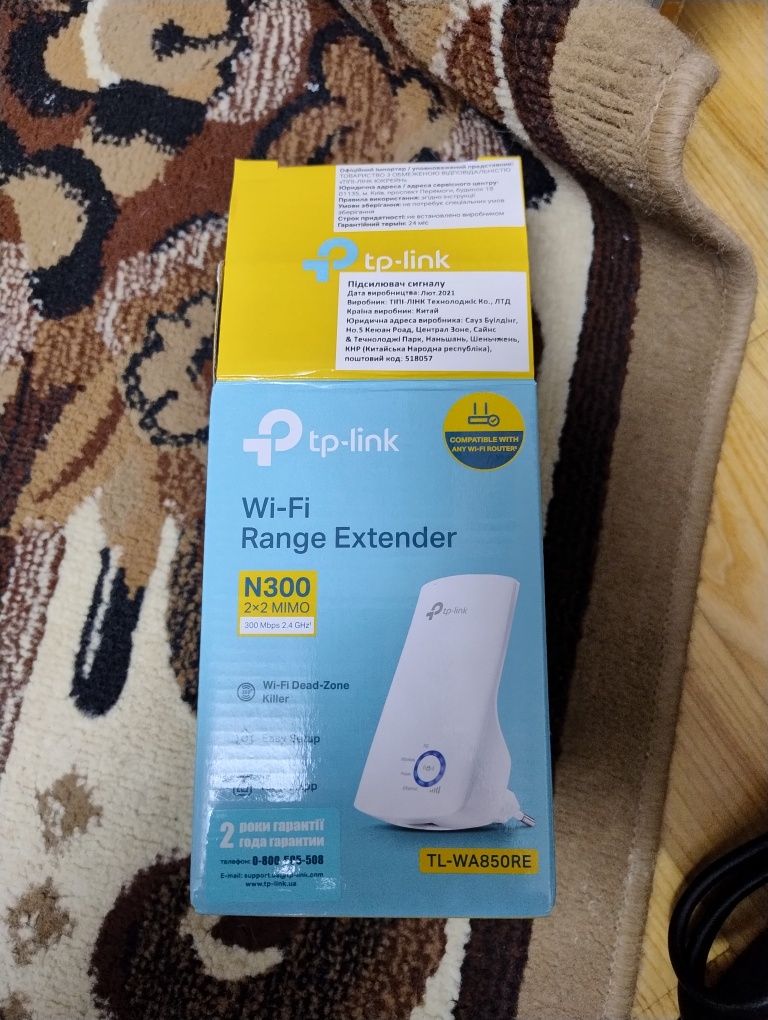 Ретранслятор tp link wa850re