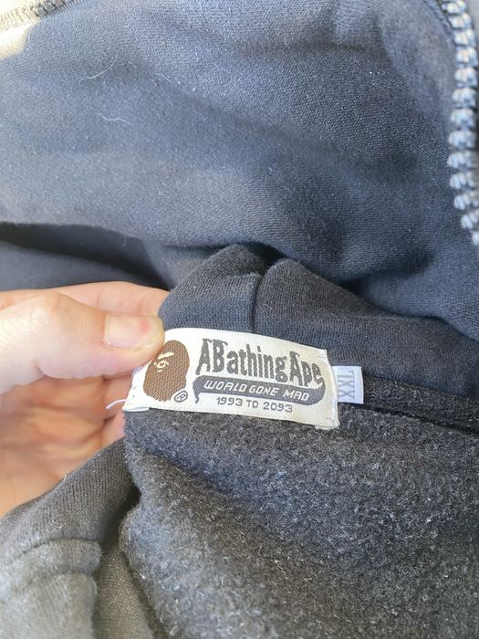 Толстовка чорна Bape XXL(s-m)