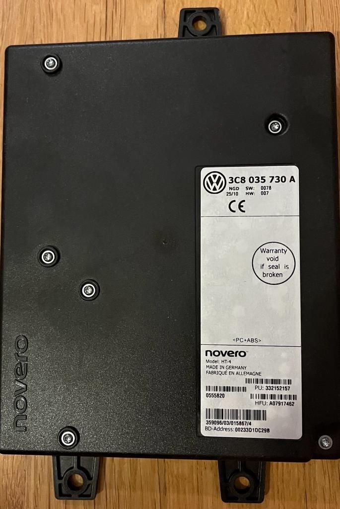Moduł bluetooth premium VW