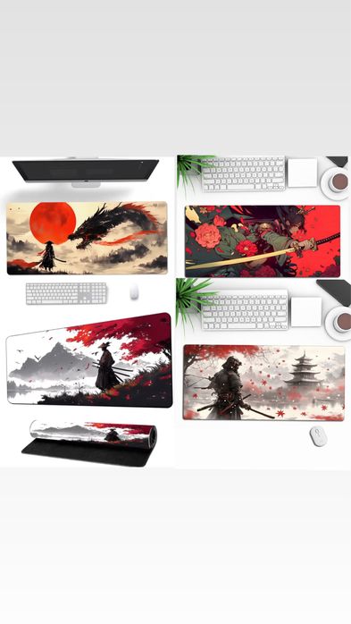 Ігрова поверхня|Коврик для миші Samurai 800х300, 900x400 2мм