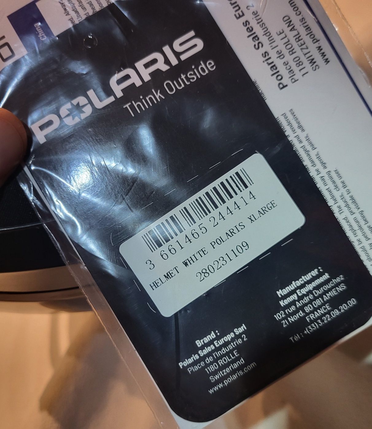 Polaris NOWY kask XL 60cm okazja cenowa 50% ceny nowego