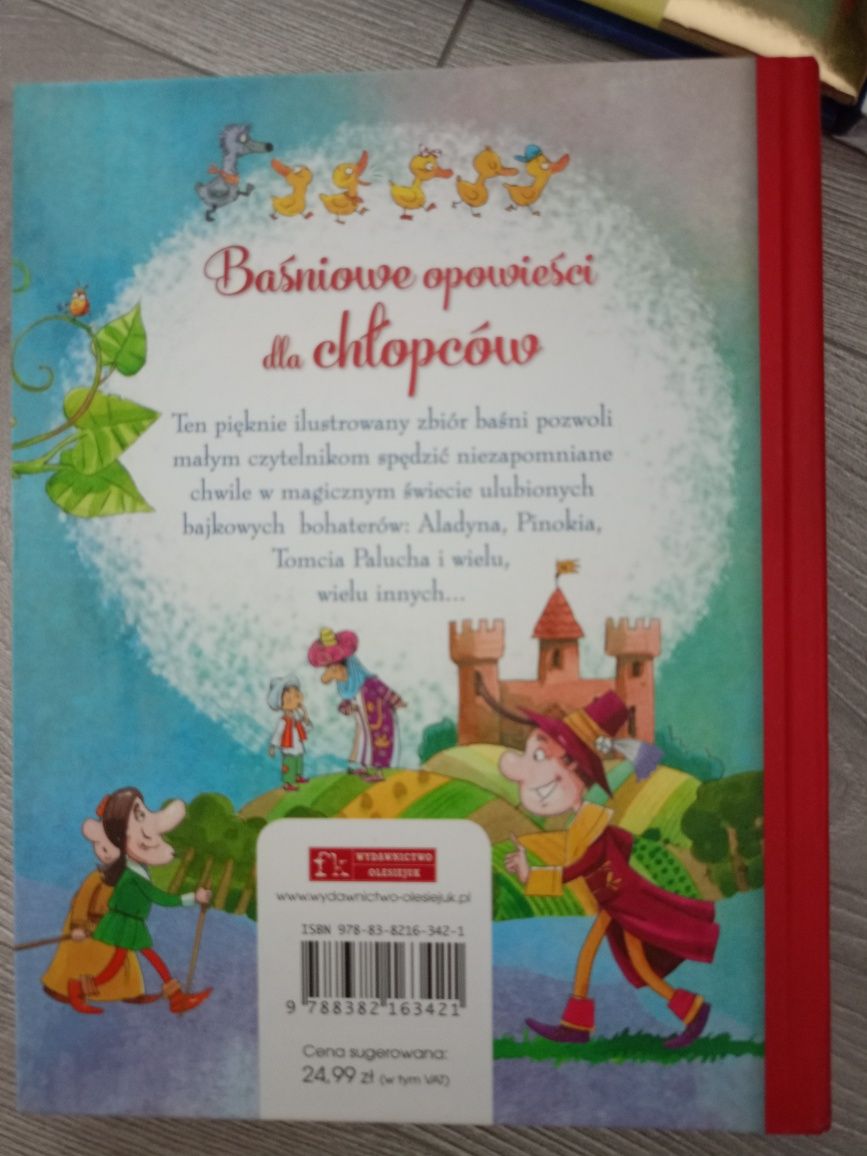 Książka Baśniowe opowieści dla chłopców