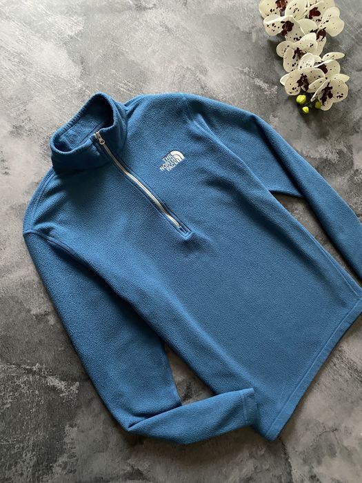 1/3 зип флисовая кофта The North Face мужская оригинал