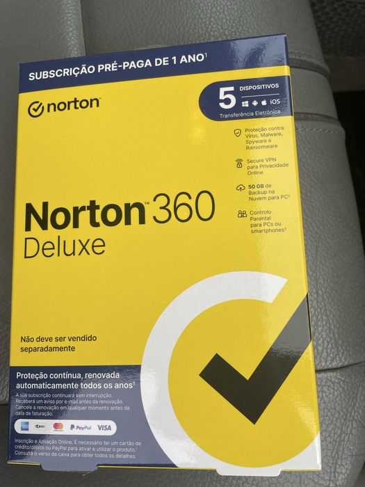 Norton 360 para 5 computadores