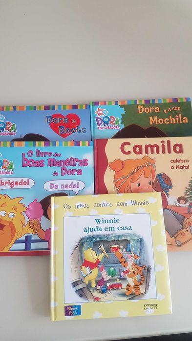 5 Livros para Crianças - Total 8 euros