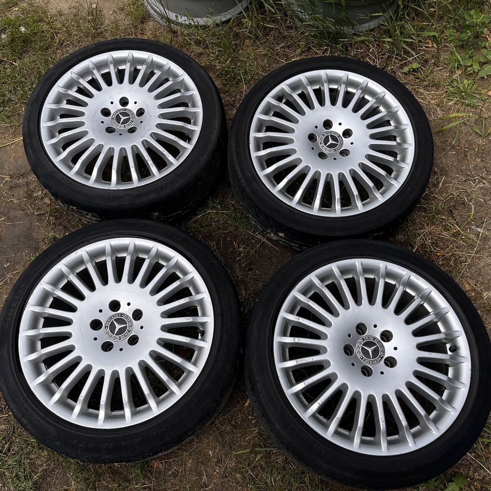 Диски різно широкі r18 5x112 mercedes