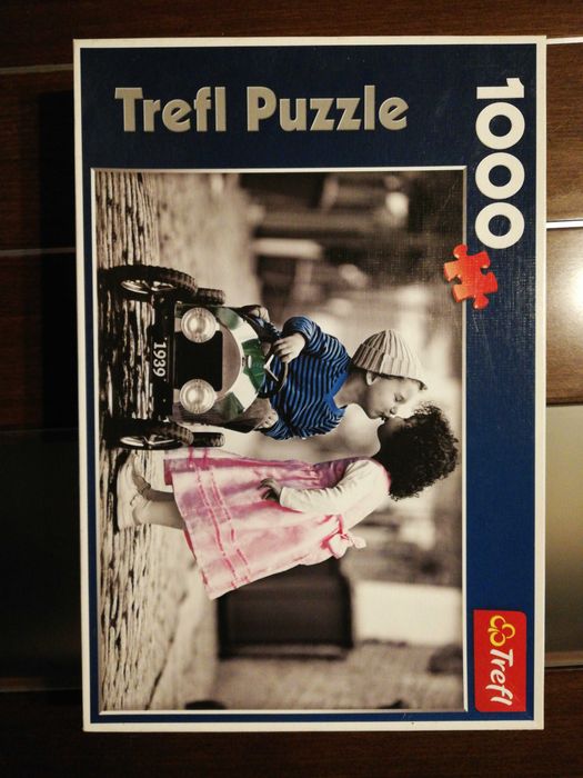 Trefl puzzle 1000 elementow, kompletne