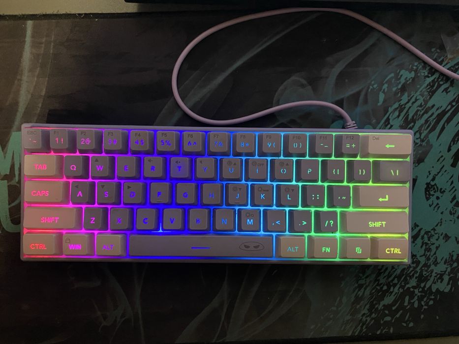 Клавиатура МЕМБРАНА! 60% rgb