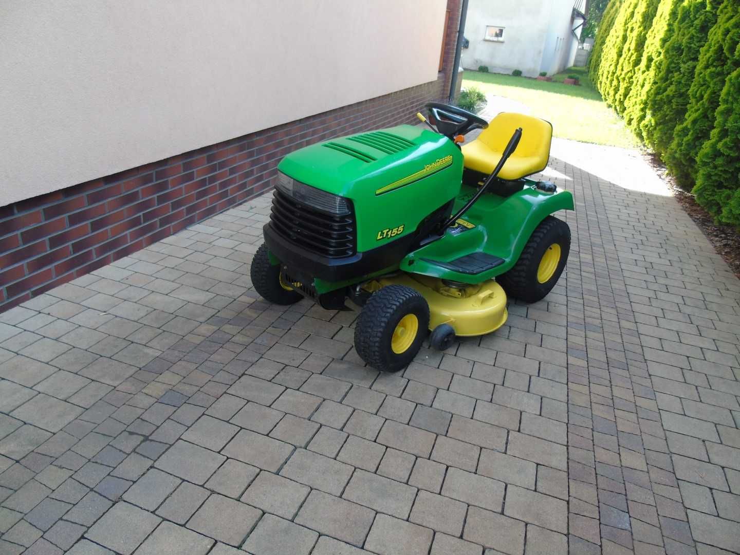 Traktorek kosiarka JOHN DEERE LT155  15KM kohler smarowany ciśnieniowo