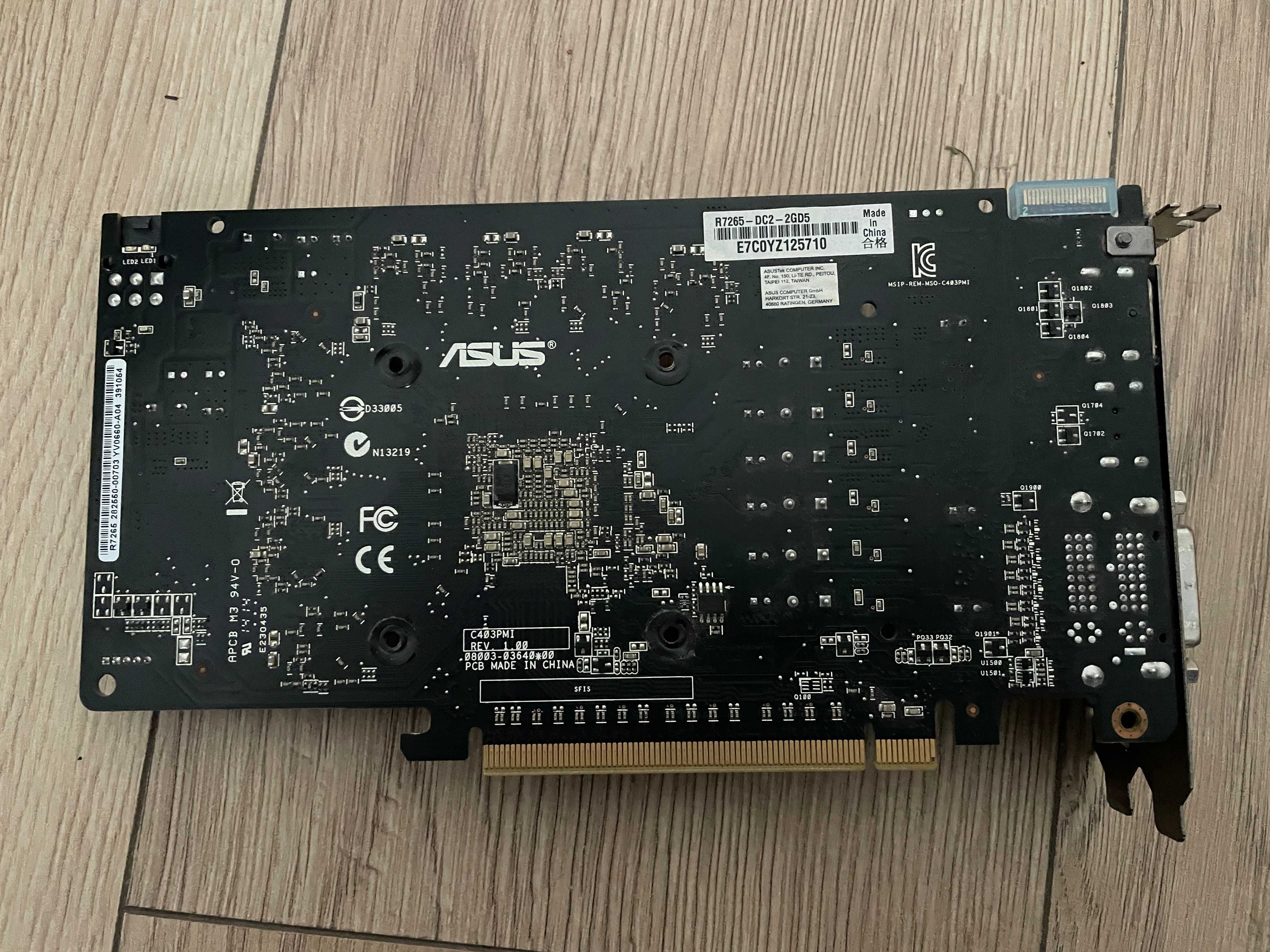 Karta graficzna – Radeon R7 265 (uszkodzona)