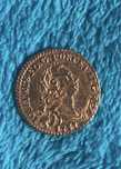 1/2 escudo ouro  1751 D jose