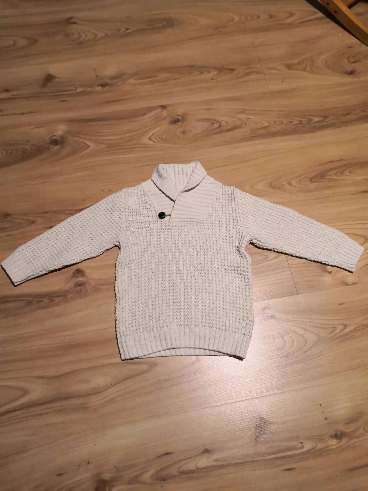 Sweter chłopięcy H&M, rozm. 98/104, z wełną