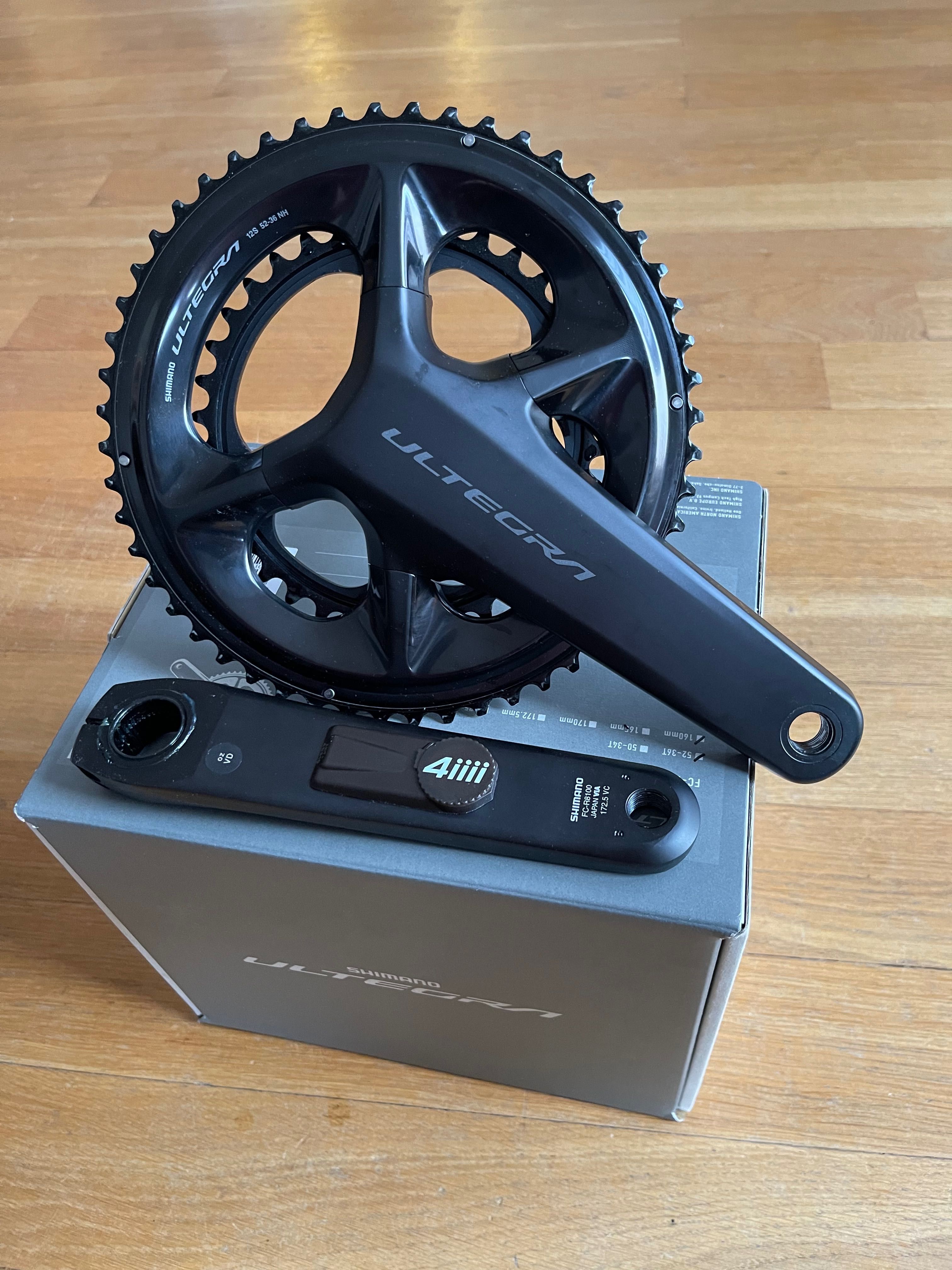 Korba SHIMANO Ultegra FC-R8100 z pomiar mocy 4iii Precision Powermeter