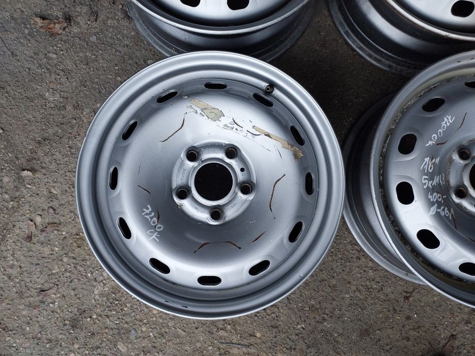 Felgi stalowe 16" 5x114,3 Vivaro 3, primastar 3