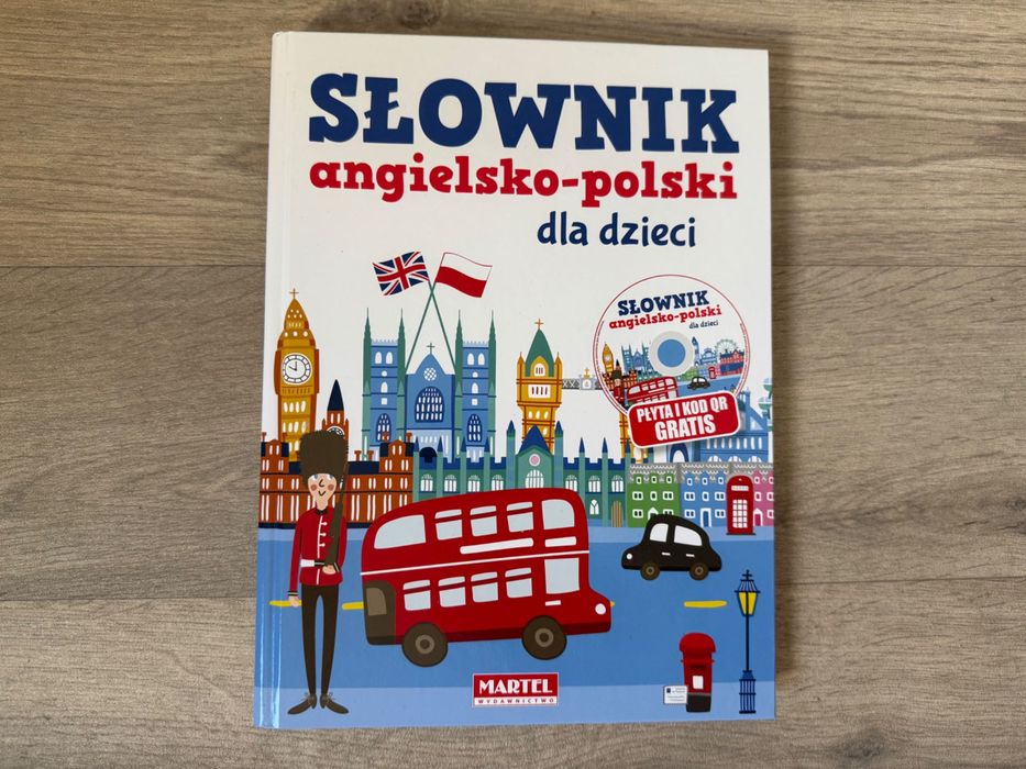 Słownik angielsko-polski dla dzieci Martel z płytą