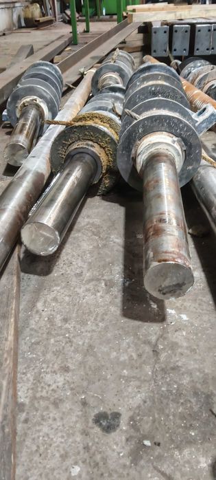 Wałki stalowe pełne