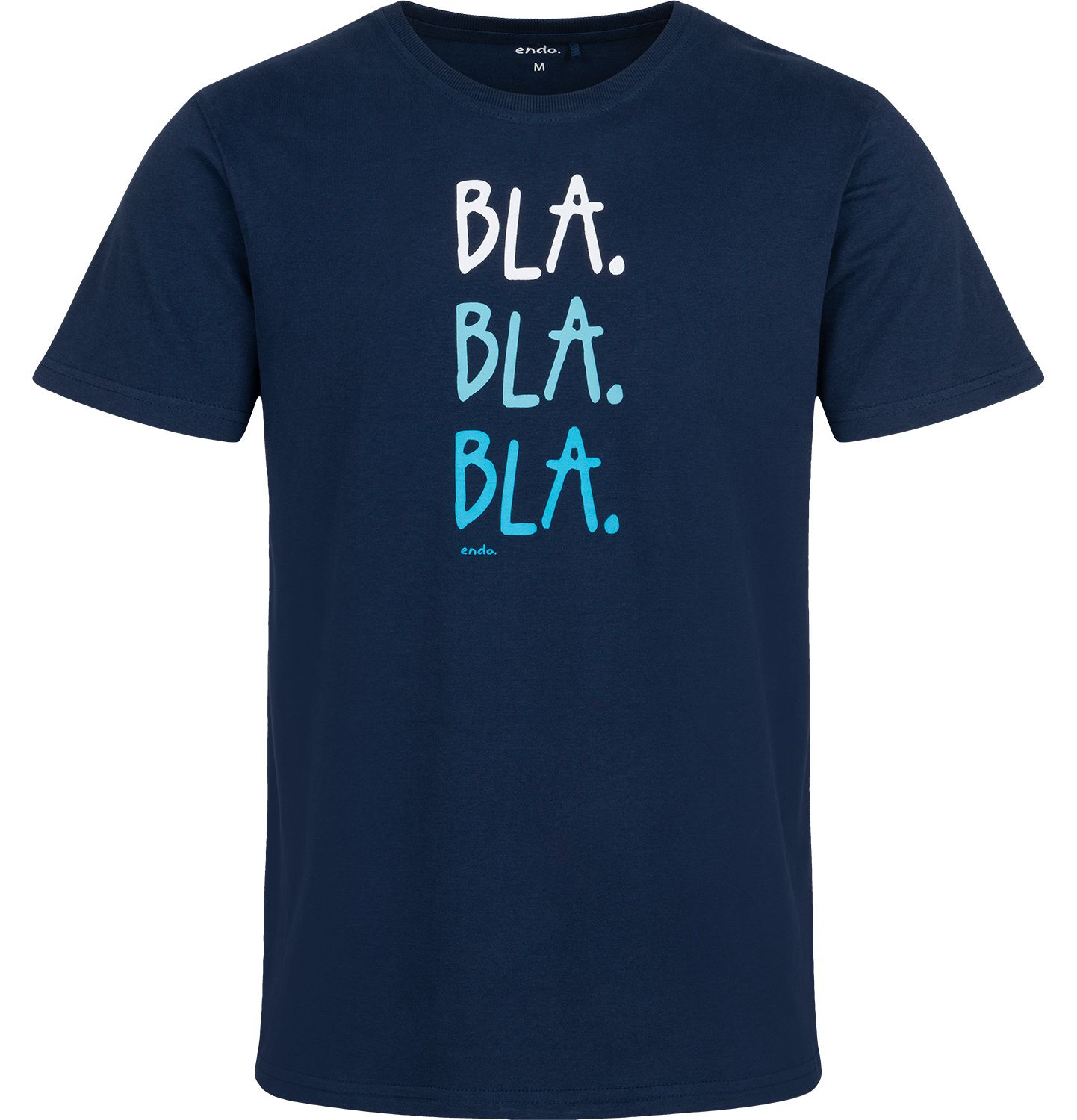 T-shirt Koszulka Męska  Bawełna Bla Bla Bla  XL z nadrukiem Endo