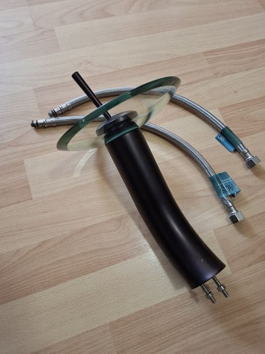 SZKLANA BATERIA umywalkowa wysoka