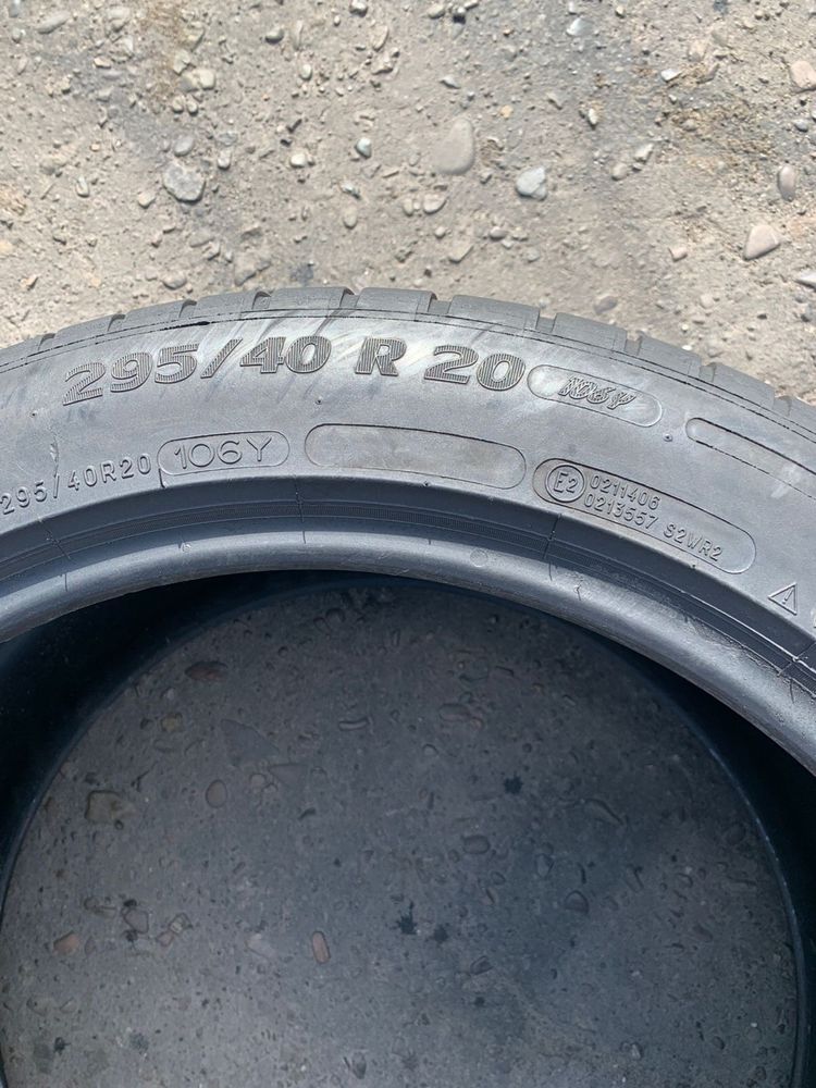 Шини 295/40 R20 Michelin літо 2021р,6мм