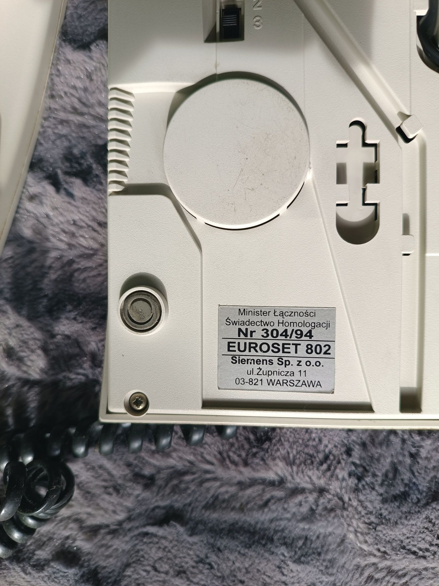 Telefon Siemens euroset 802