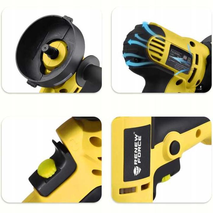 Polerka Samochodowa Szlifierka Zestaw Polerski Renew Force