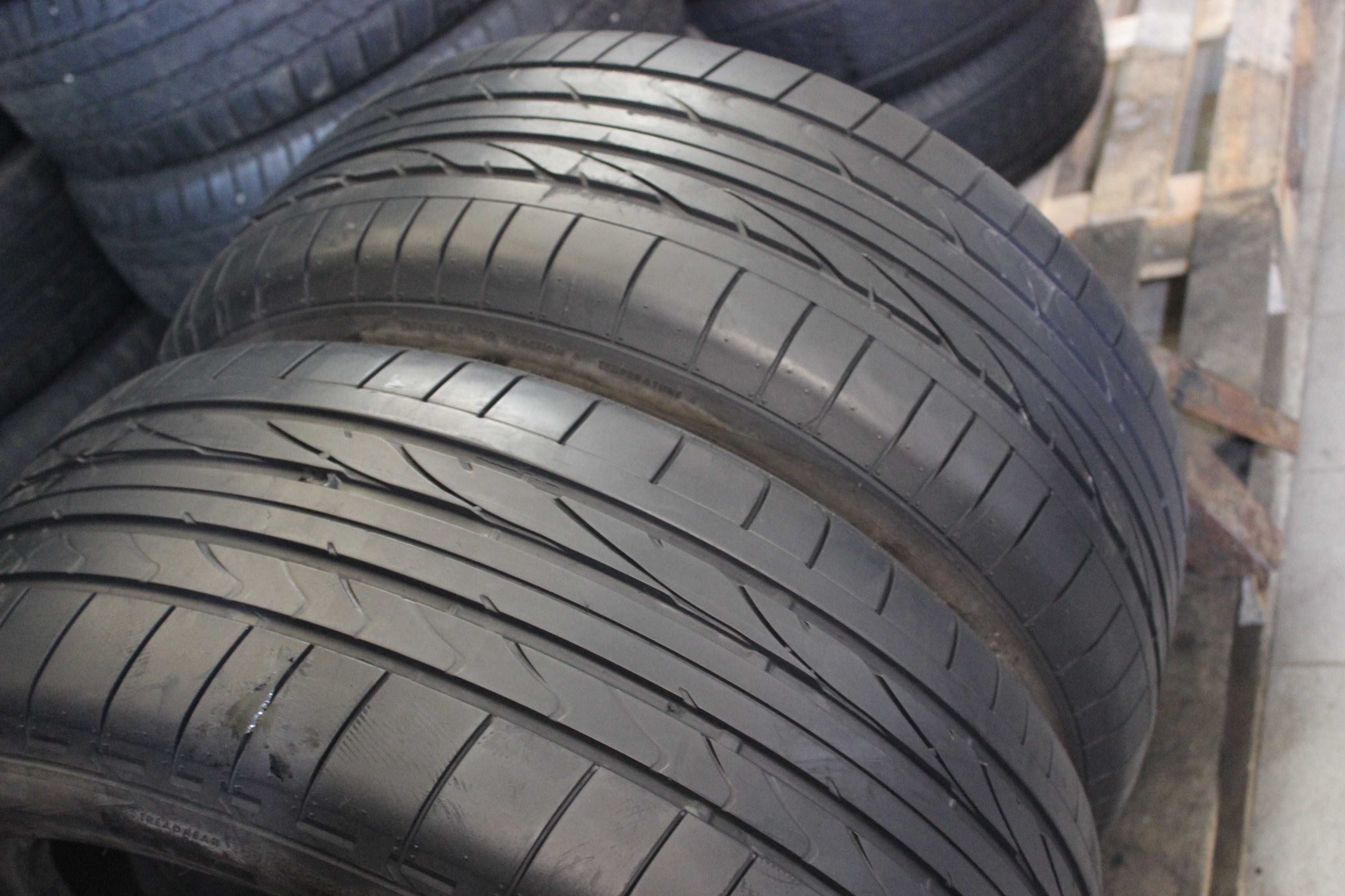 265-50-R19 BRIDGESTONE DUELER H\T 2 штуки пара летней резины GERMANY
