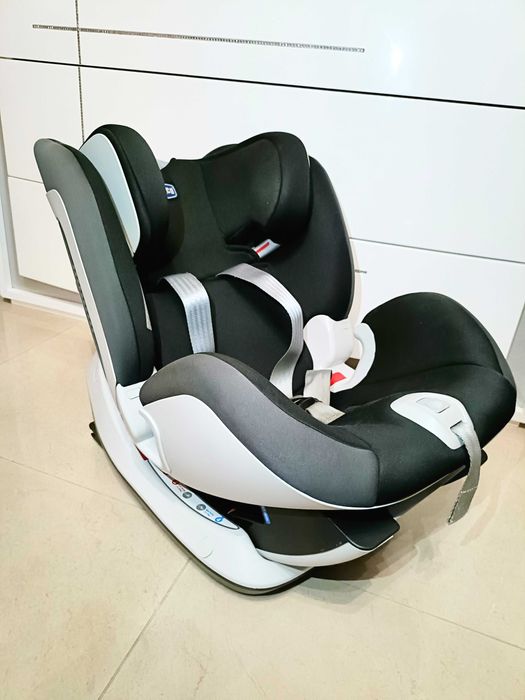 Cadeira Auto Grupo 0+ 1 e 2 Seat Up 012 Isofix Chicco - cor Jet Black