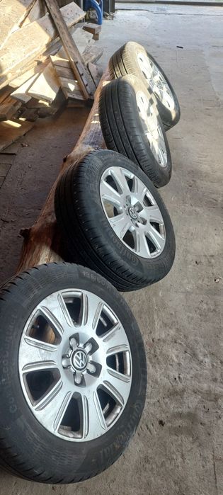 Koła aluminiowe z oponami Vw 5x112 r16
