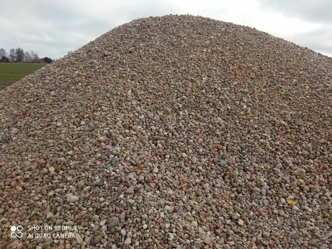 gruz mielony, tłuczeń, otoczak
