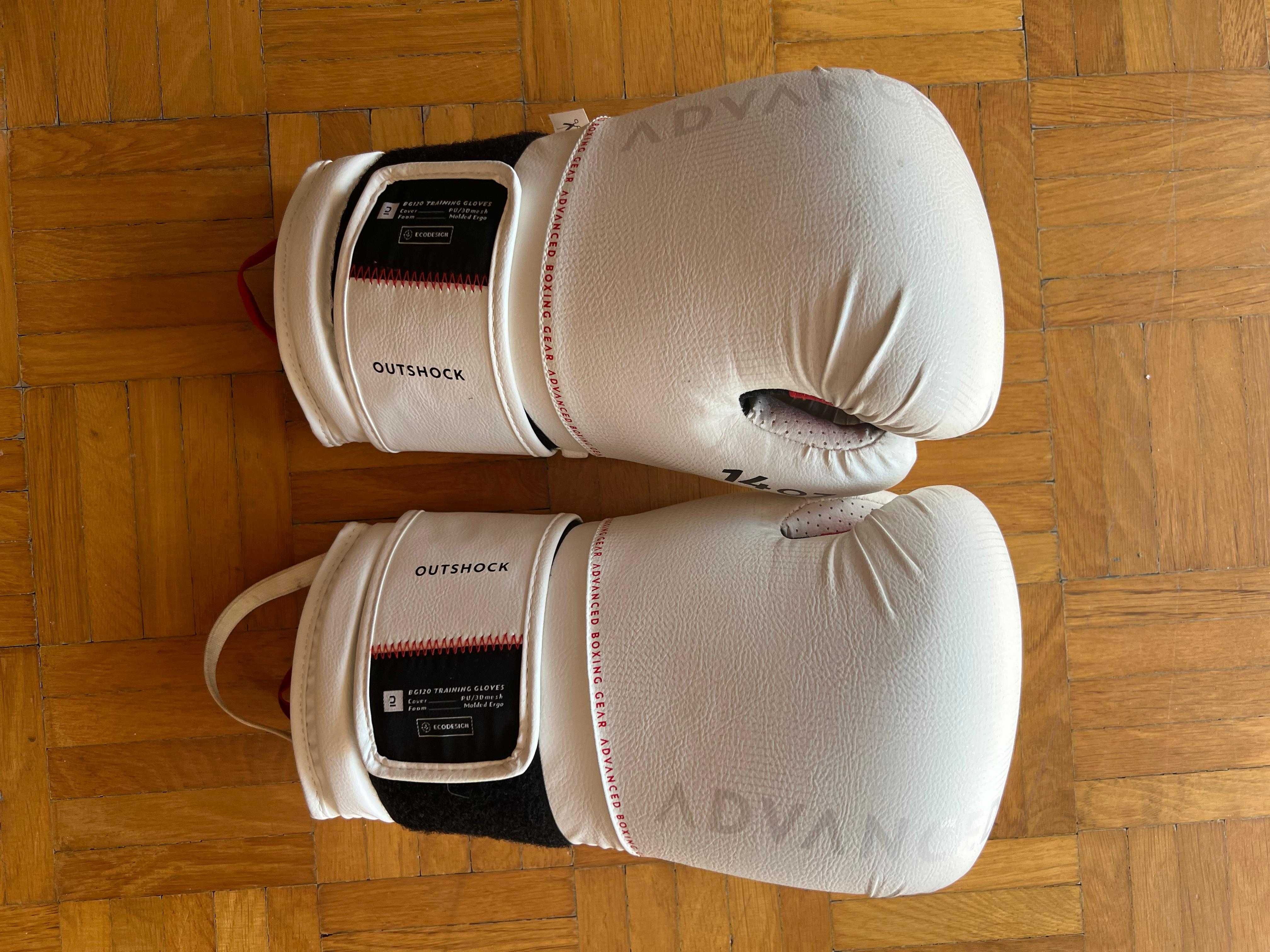 Saco de Boxe + Luvas de Boxe (OutShock) Como Novos ambos