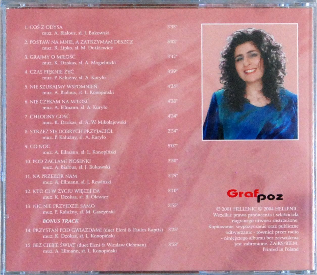 (CD) Eleni - Coś z Odysa - Autograf Eleni