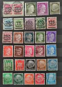 Stare znaczki niemieckie + klaser
