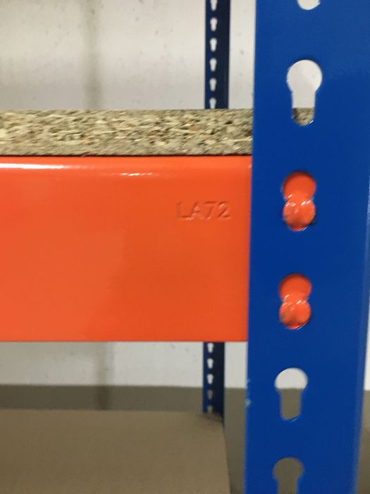 Regały metalowe mocny kątownik do magazynu warsztatu garażu