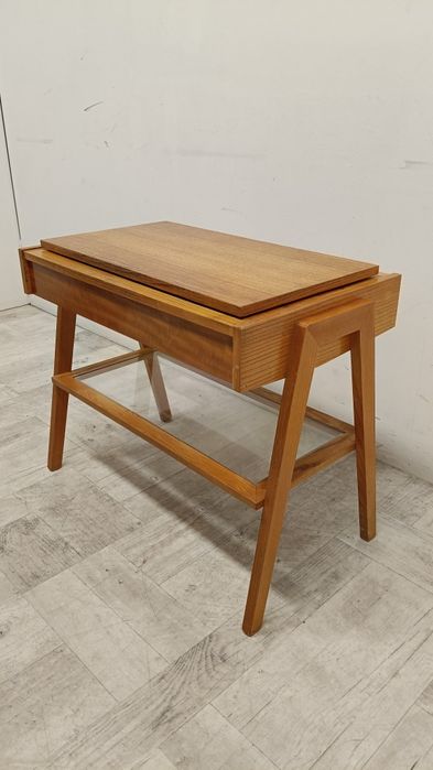 szafka stolik pod gramofon radio vintage PRL design stara radiowa