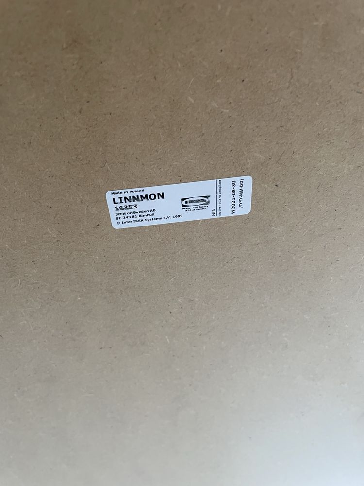 Stół biały Linnmon/Adils Ikea