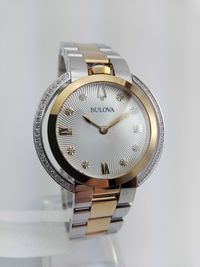 Женские часы с 50 бриллиантами Bulova 98R246. Восхитительный подарок