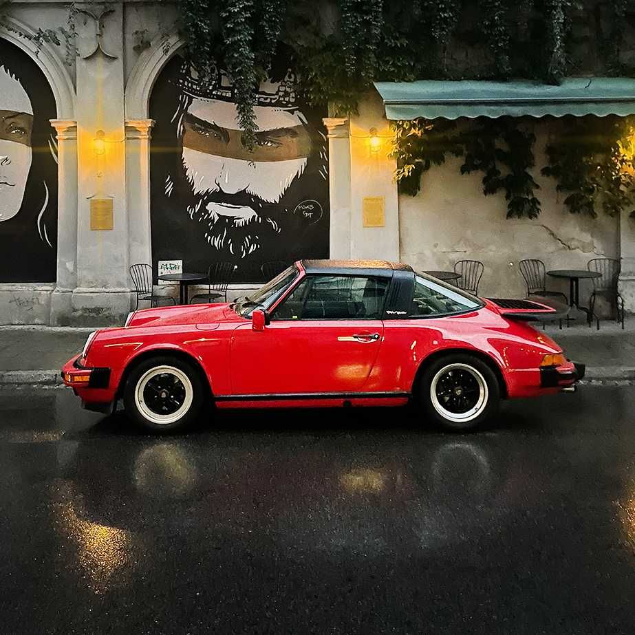 Porsche 911 Carrera - auto do wynajęcia ślub sesja video do ślubu