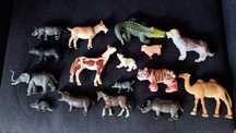 Brinquedos animais meninos criança coleção casa quarto apartamento viv
