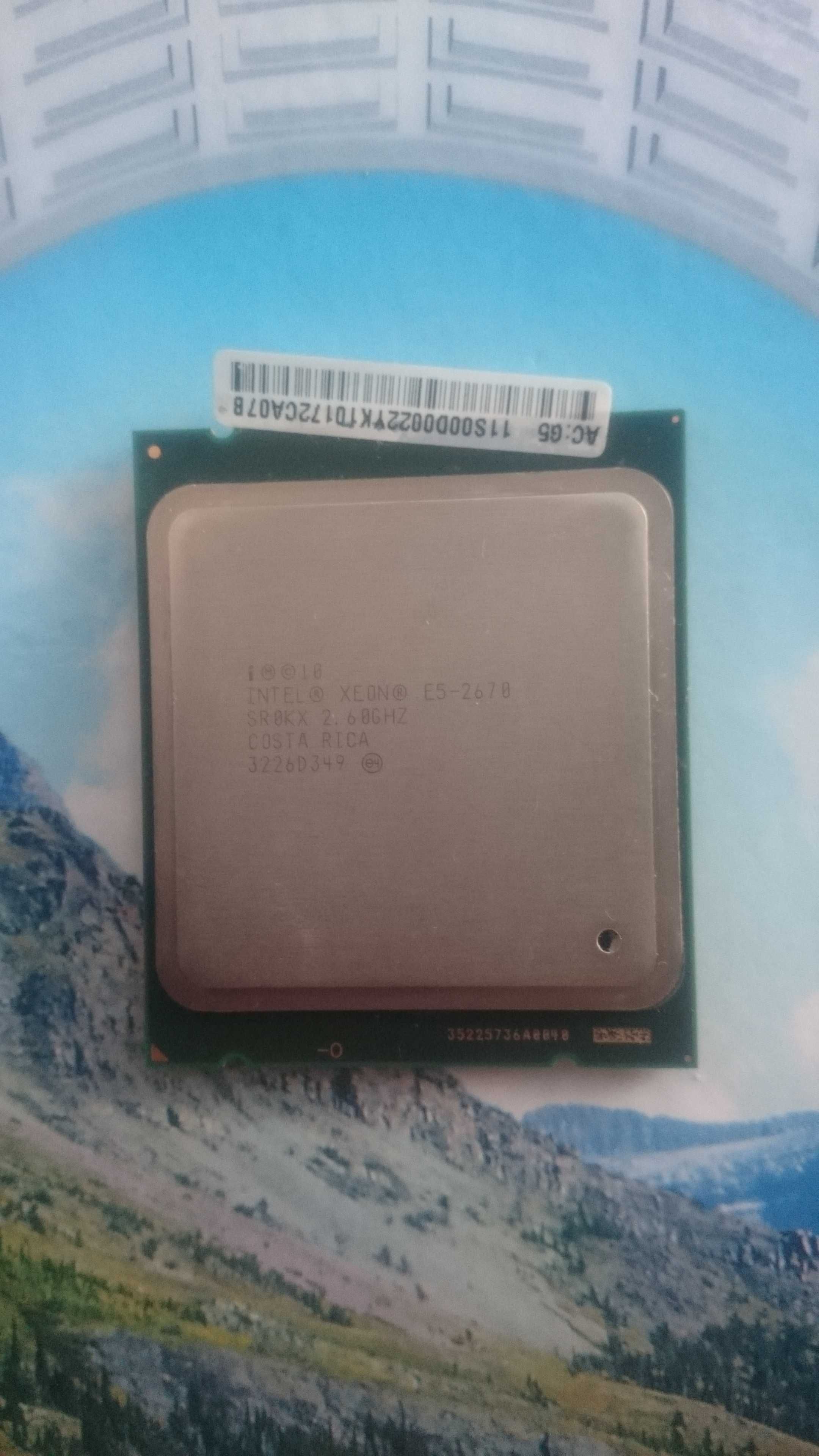 Продам процессор Intel Е5-2670. 8 ядер 16 потоков