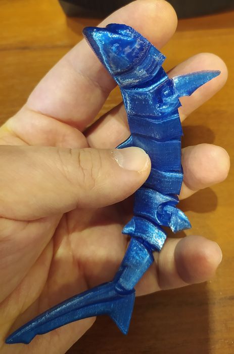 Релакс  игрушка Акула, сувенир, ASMR, 3D печать