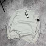 ЗАЛИШКИ Світшот нюдовий білий Stone Island XS,S,M,L,XL