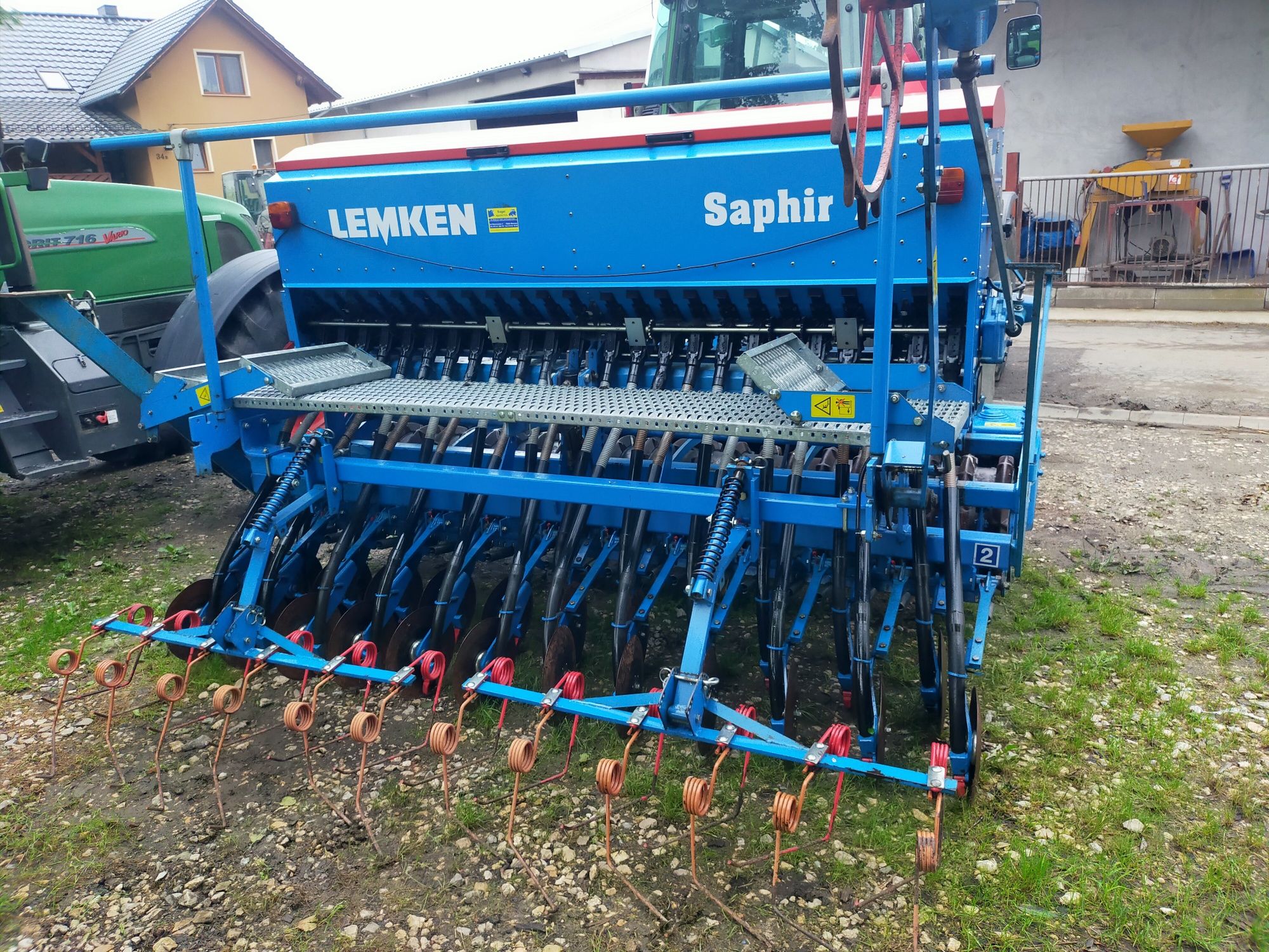 Agregat Uprawowo siewny 3m Lemken Saphir7