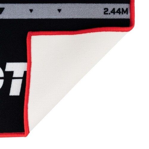 Mata do Darta KOTO Dywan Checkout Czerwony 285 x 80cm + oche