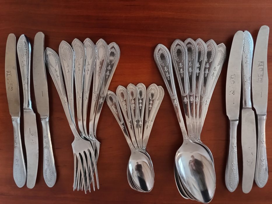 НОВІ ложки, виделки, ножі срср. Нержавійка. Мельхіор