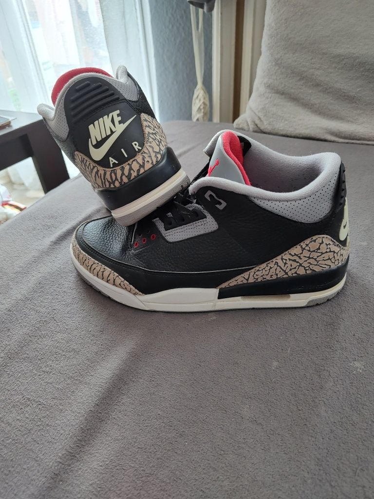 Jordan 3 Black Cement rozm.44