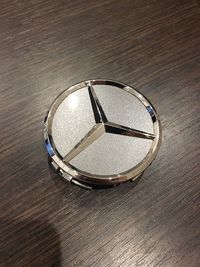 Колпачки на литые диски Mercedes-Benz графит A2204000125 75мм